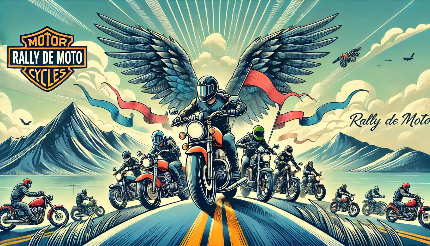 Bikers en ruta