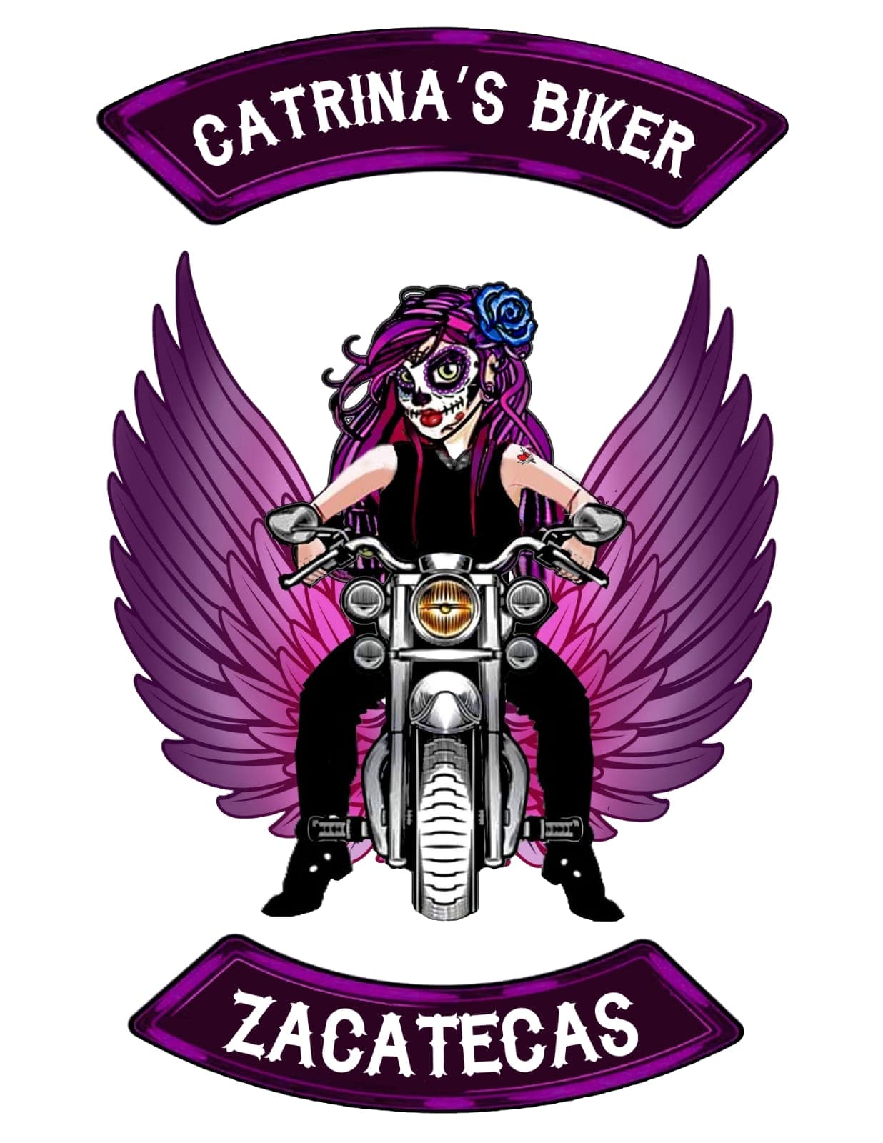 Logo de Catrina's biker
